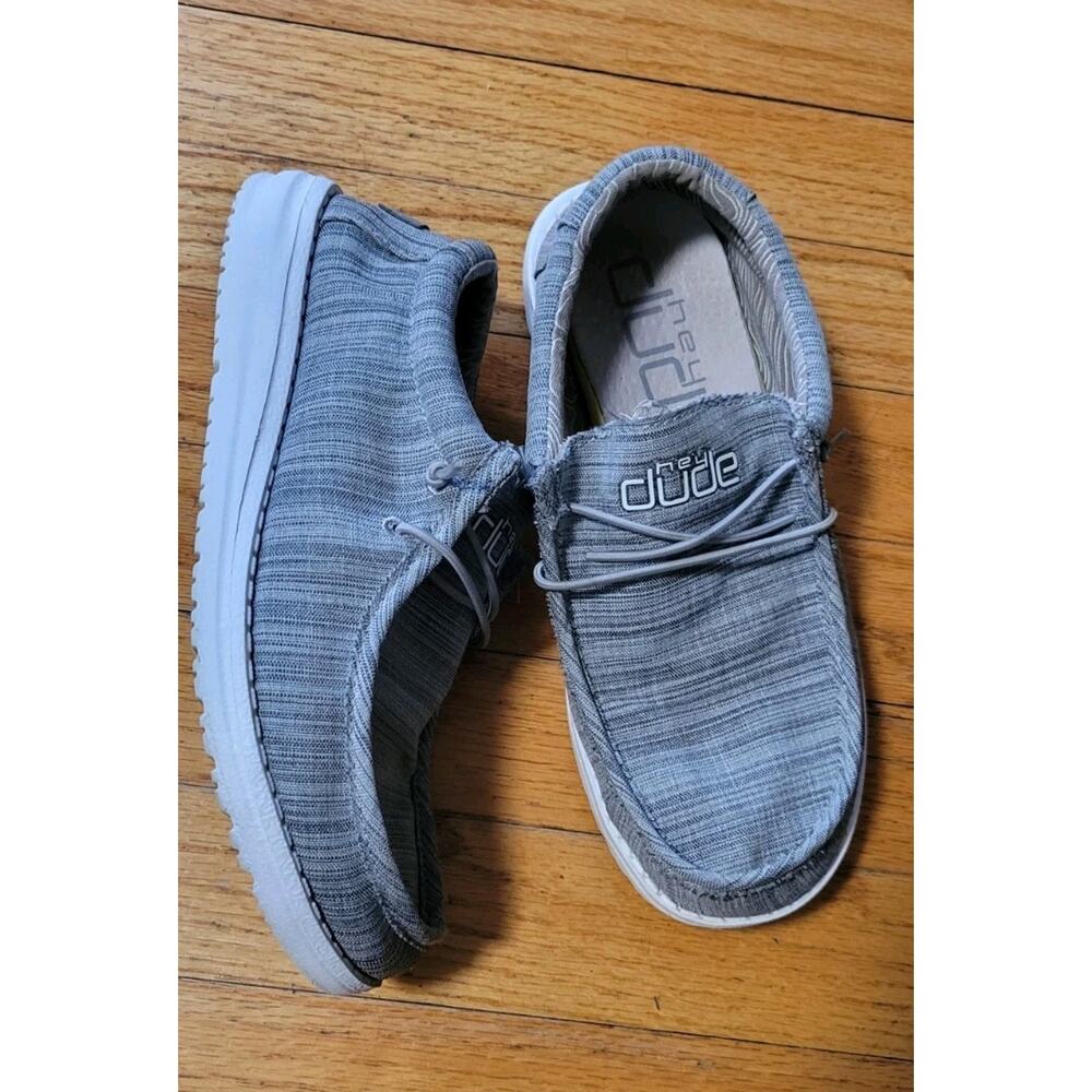 Hey Dude Kids Gray Sneakers